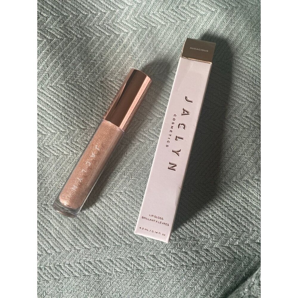 Jaclyn Cosmetics Limited Edition Lip Gloss 4.8 ml Audacious BRAND NEW unused